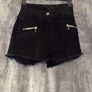 High waisted shorts